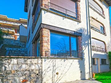 2,5 Zimmer Wohnung in Villa mit Garten und Seeblick, Ruvigliana
