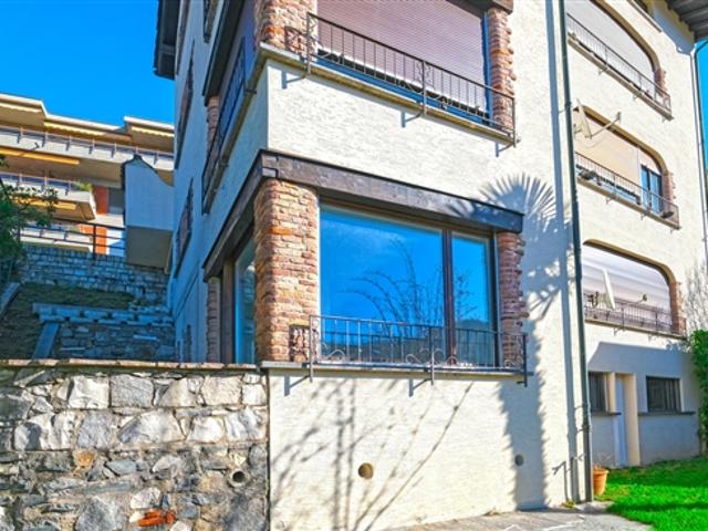 2,5 Zimmer Wohnung in Villa mit Garten und Seeblick, Ruvigliana