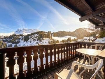 Val-d'Illiez, Bezirk Monthey, Wallis - Balkon