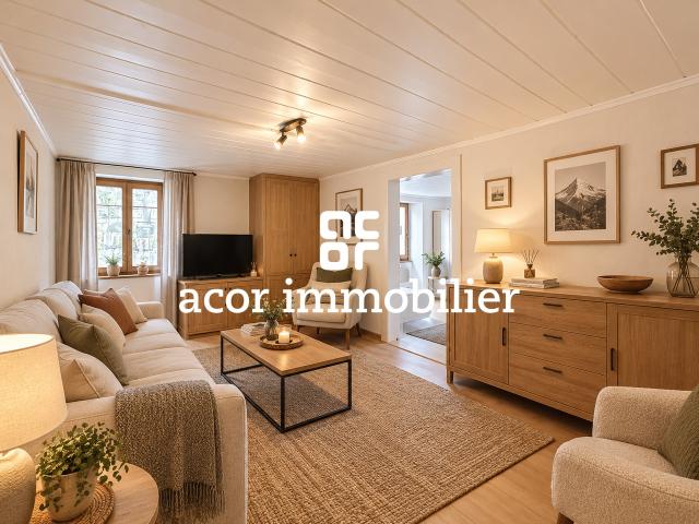 2,5 Zimmer Wohnung mit Potenzial in Grône!