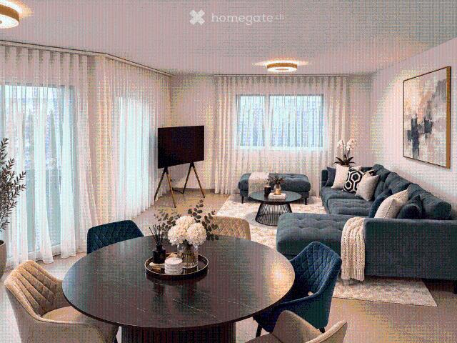 2.5 Zimmer Wohnung mit verglastem Balkon in Freienbach – 73 m²