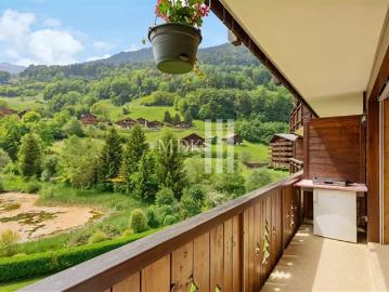 2.5 Zimmer Wohnung + Studio zum Verkauf in Thermes Parc des bains de Val d'Illiez