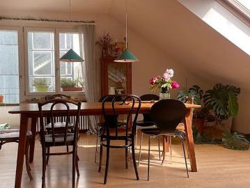 2.5 Zimmer, 100 m², 3. Stock