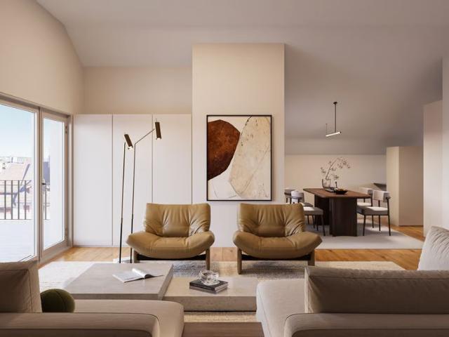 2.5 Zimmer, 100 m², 5. Stock