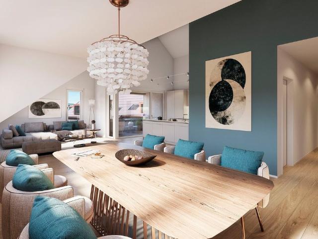 2.5 Zimmer, 101 m², 3. Stock