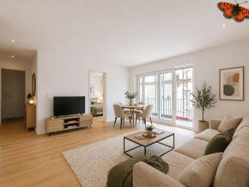 2.5 Zimmer, 48 m², 1. Stock