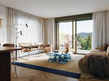 2.5 Zimmer, 40 m², 1. Stock
