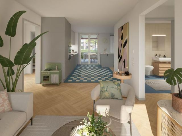 2.5 Zimmer, 55 m², 1. Stock