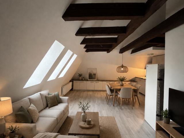 2.5 Zimmer, 55 m², 4. Stock