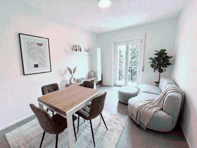 2.5 Zimmer, 55 m², 4. Stock