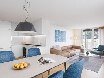 2.5 Zimmer, 55 m², EG
