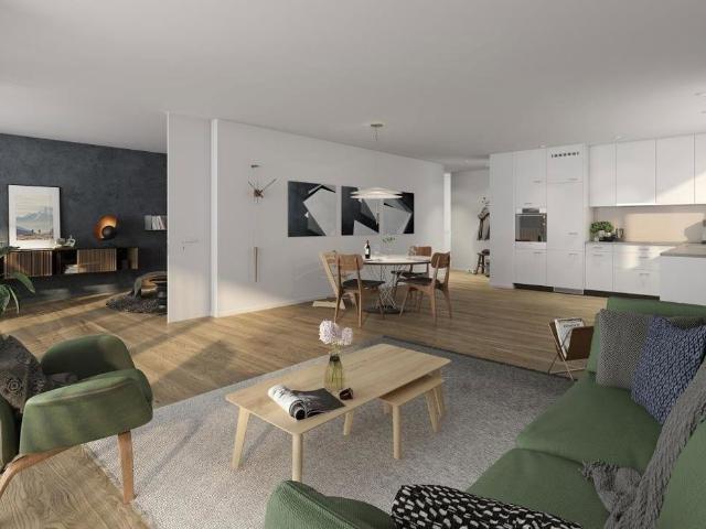 2.5 Zimmer, 56 m², 3. Stock