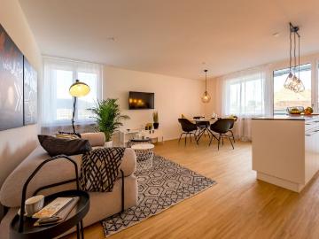 2.5 Zimmer, 56 m², 2. Stock