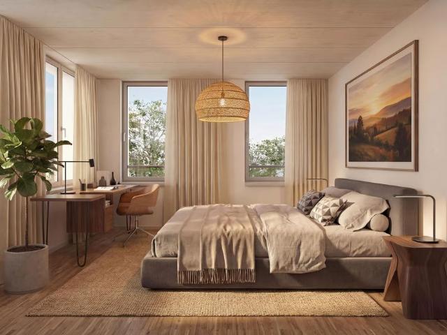 2.5 Zimmer, 57 m², 1. Stock