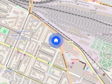 Karl Barth-Platz - Keller, Balkon, Aufzug