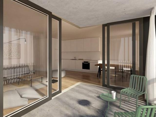 2.5 Zimmer, 59 m², 1. Stock