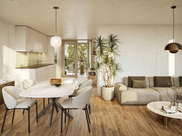 2.5 Zimmer, 59 m², 1. Stock