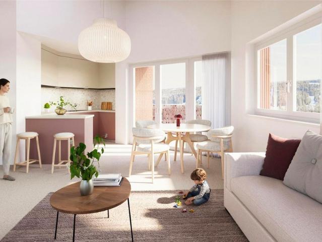 2.5 Zimmer, 59 m², 2. Stock
