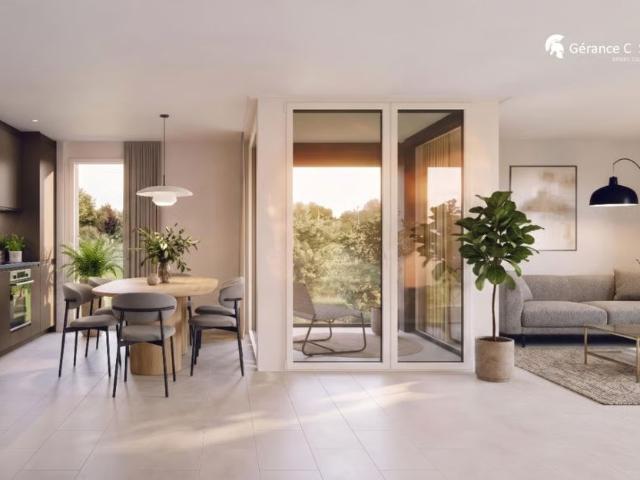 2.5 Zimmer, 50 m², EG