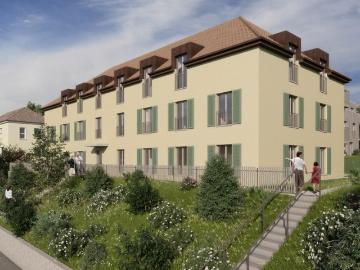 2.5 Zimmer, 51 m², 1. Stock