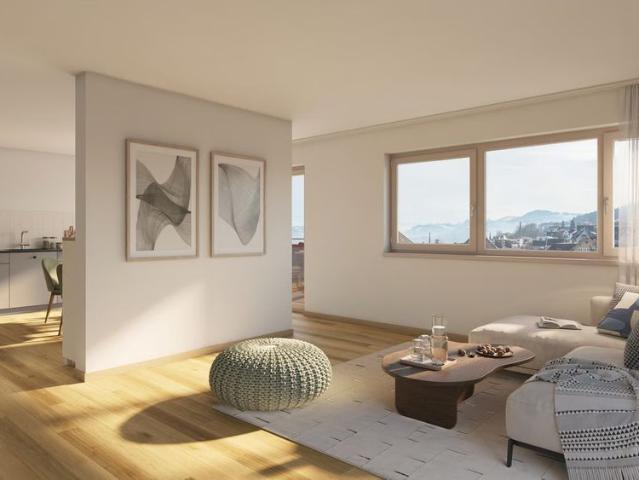 2.5 Zimmer, 65 m², 3. Stock