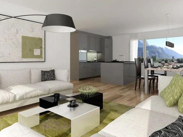 2.5 Zimmer, 68 m², 1. Stock