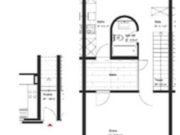 2.5 Zimmer, 68 m², 2. Stock