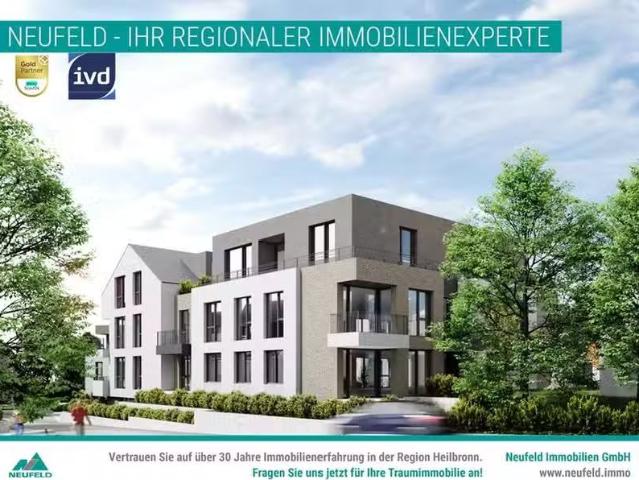 2,5 Zimmer 69 m² 1.099 € Kaltmiete Wohnungen in Oedheim