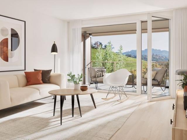 2.5 Zimmer, 69 m², 4. Stock