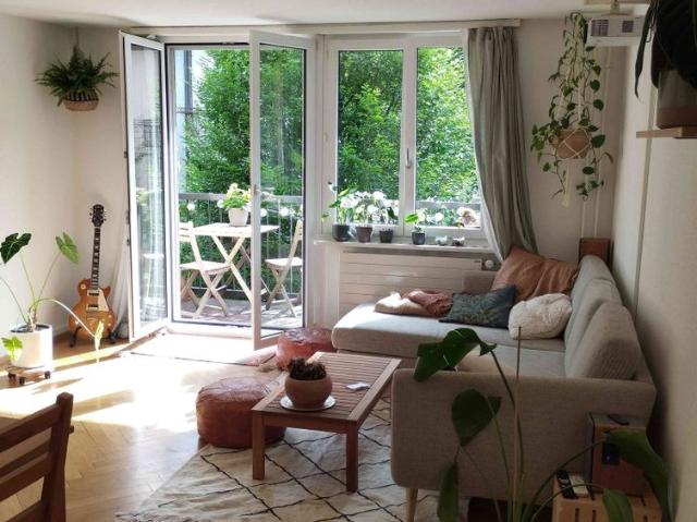 2.5 Zimmer, 60 m², 4. Stock