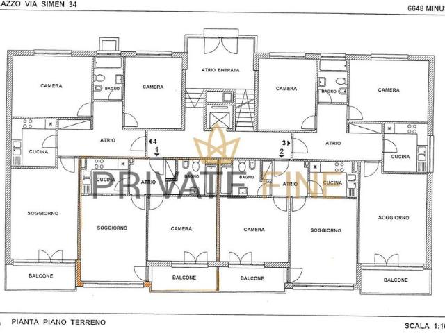 2.5 Zimmer, 60 m², 4. Stock
