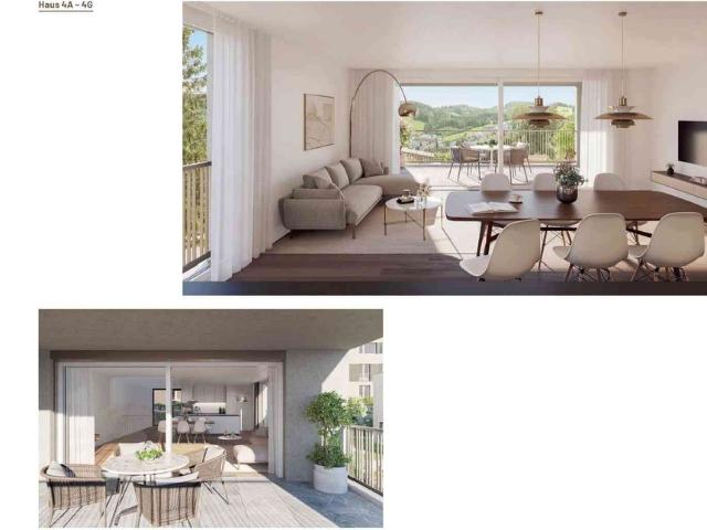 2.5 Zimmer, 61 m², 1. Stock