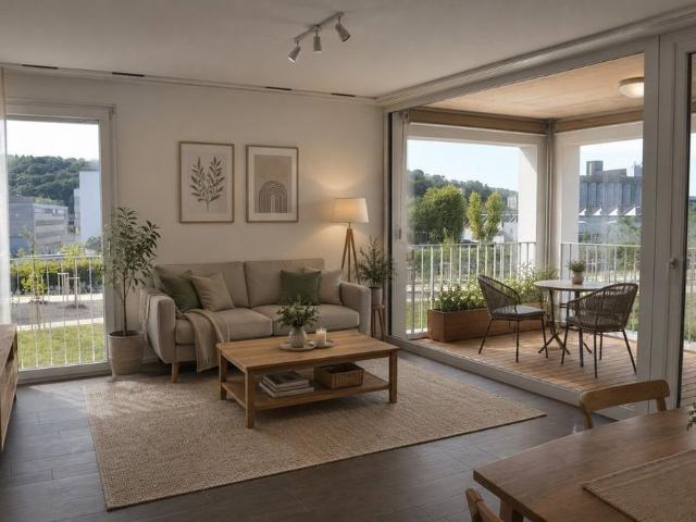 2.5 Zimmer, 61 m², 2. Stock