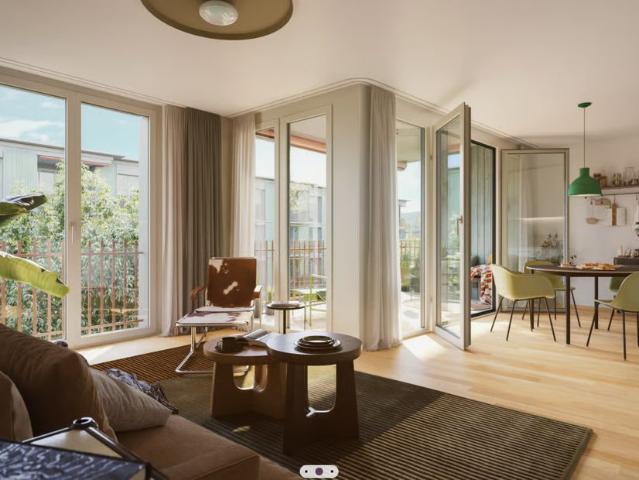 2.5 Zimmer, 61 m², 4. Stock