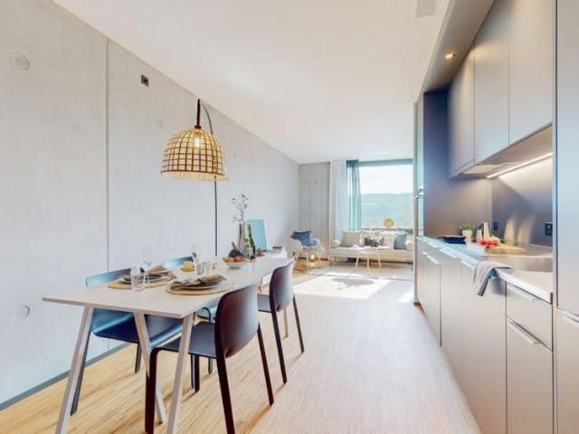 2.5 Zimmer, 63 m², 3. Stock