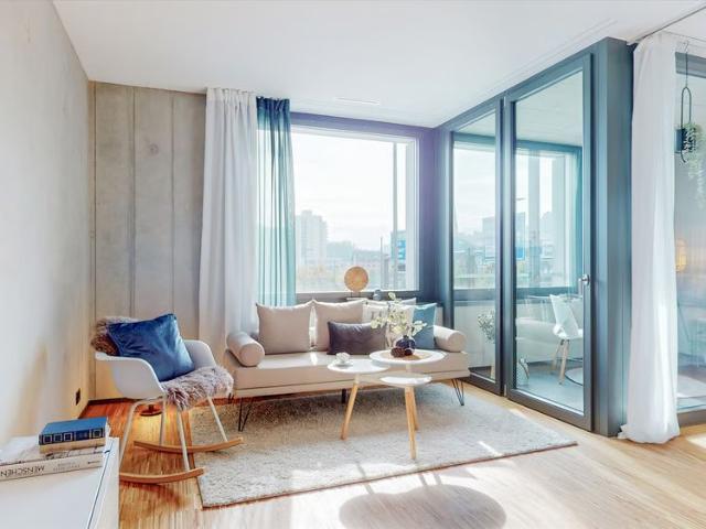 2.5 Zimmer, 63 m², 3. Stock