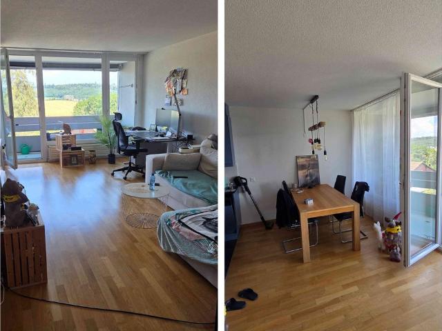 2.5 Zimmer, 78 m², 2. Stock
