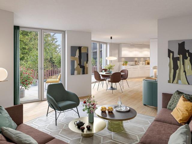 2.5 Zimmer, 79 m², 4. Stock