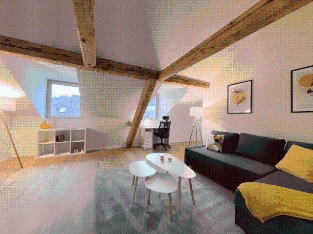 2.5 Zimmer, 80 m², 3. Stock