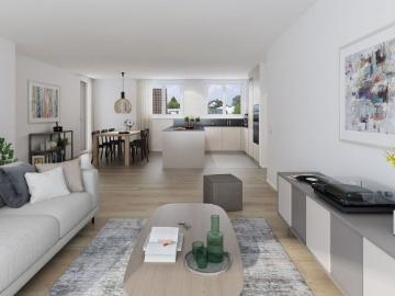 2.5 Zimmer, 82 m², 2. Stock