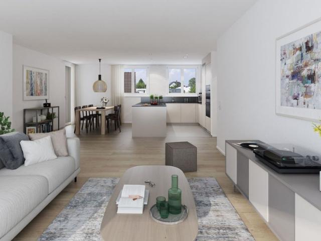 2.5 Zimmer, 82 m², 2. Stock