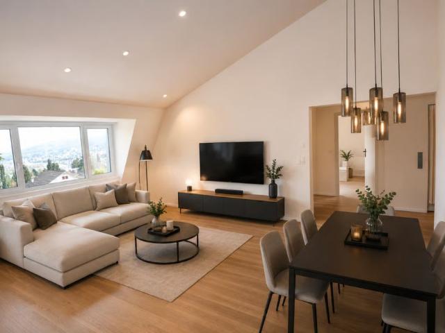 2.5 Zimmer, 90 m², 2. Stock