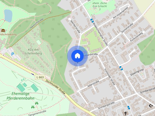 2,5 Zimmerwohnung im ruhigen 3 Familienhaus