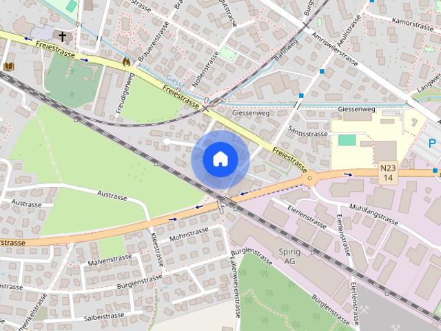 2.5 Zimmerwohnung in Weinfelden