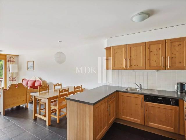 2,5 Zimmer Wohnung + Studio zum Verkauf im Thermes Parc des bains in Val d'Illiez