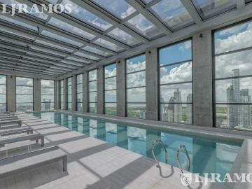 2amb. estrenar cochera Torre Huergo Full Amenities Piso 26 Vista a Diques