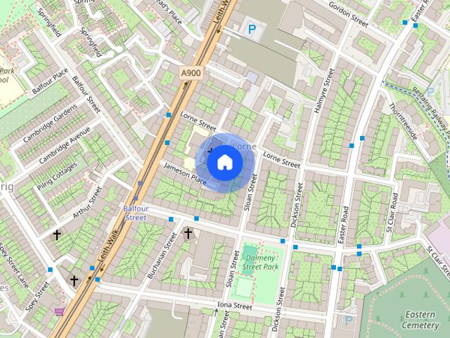 2F3, 4 Lorne Square, Edinburgh