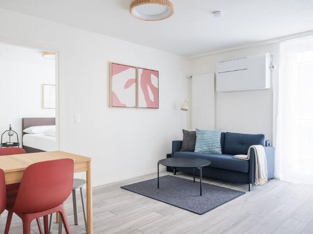 2min zum HB möblierte 3.5 Zimmerwohnung