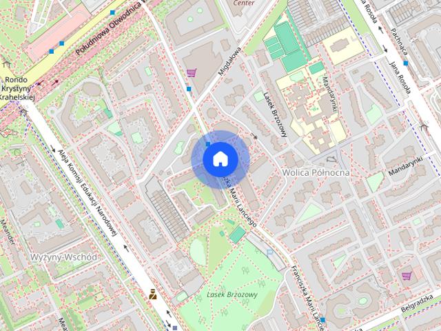 2pok wyposaż. balkon garaż Metro Natolin od zaraz