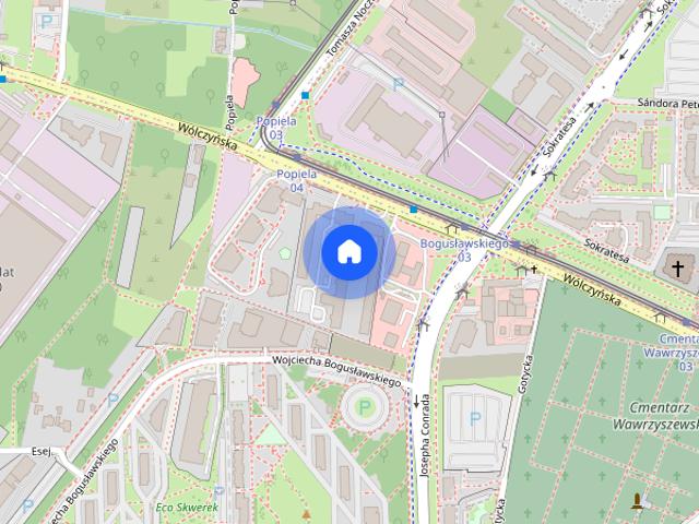 2pokoje. Bielany M1 Młociny Cicho 3.750zł z prądem